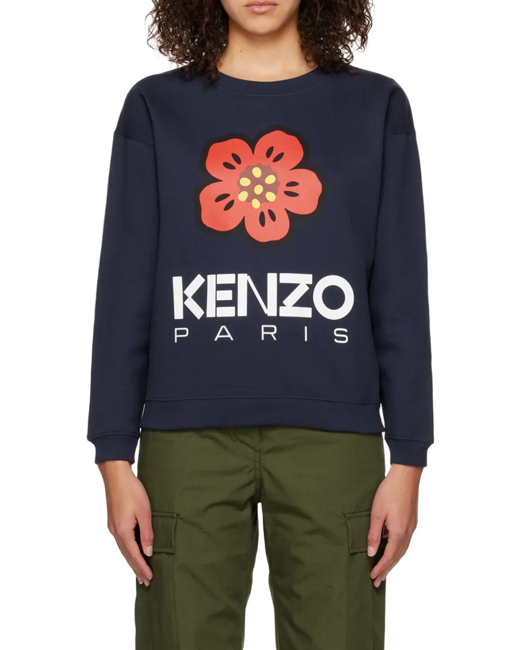Logo Printed Crewneck Sweatshirt