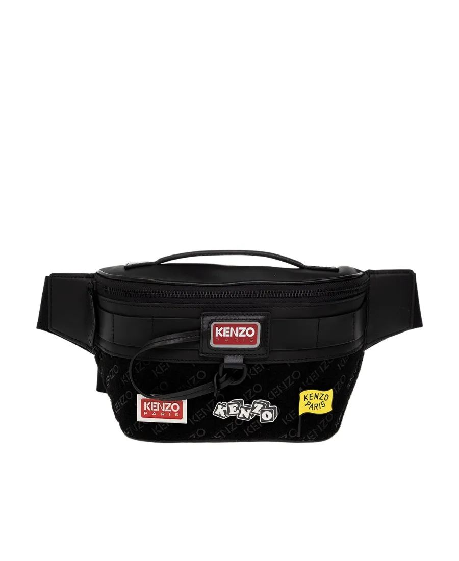 Jungle Leather Belt Bag