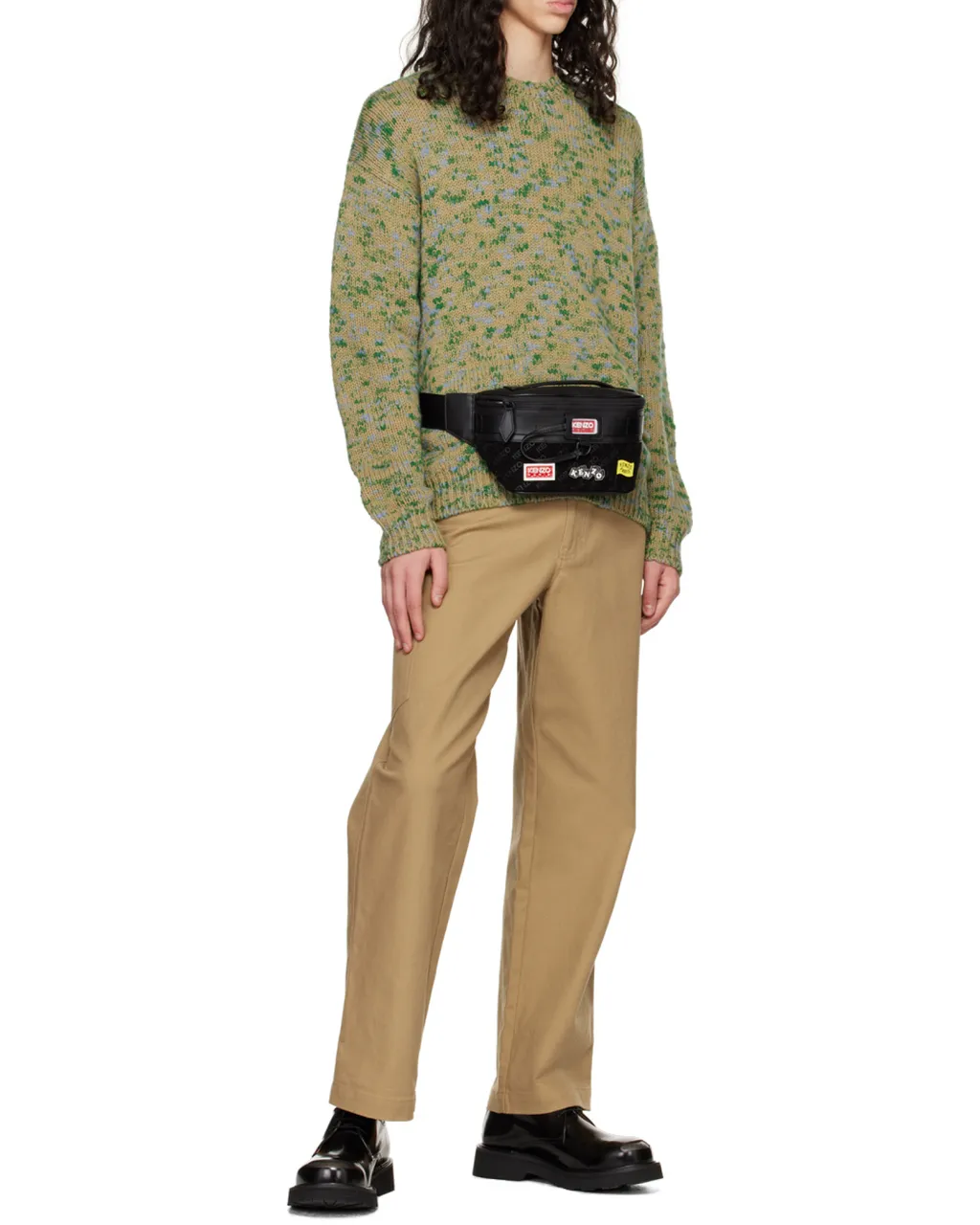 Jungle Leather Belt Bag