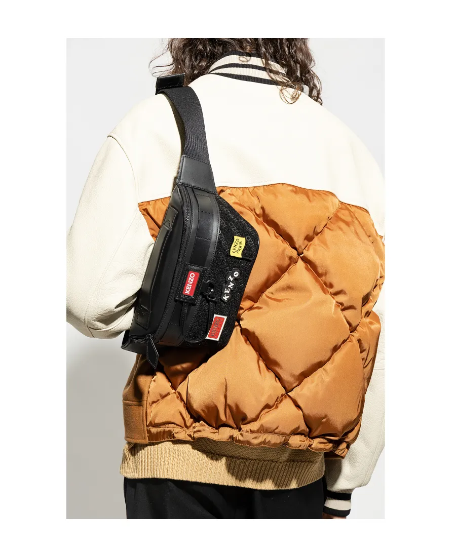 Jungle Leather Belt Bag