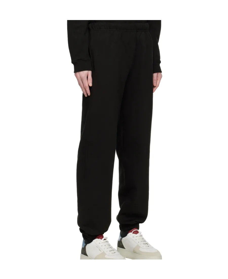 Logo Patch Straight-Leg Jogging Pants