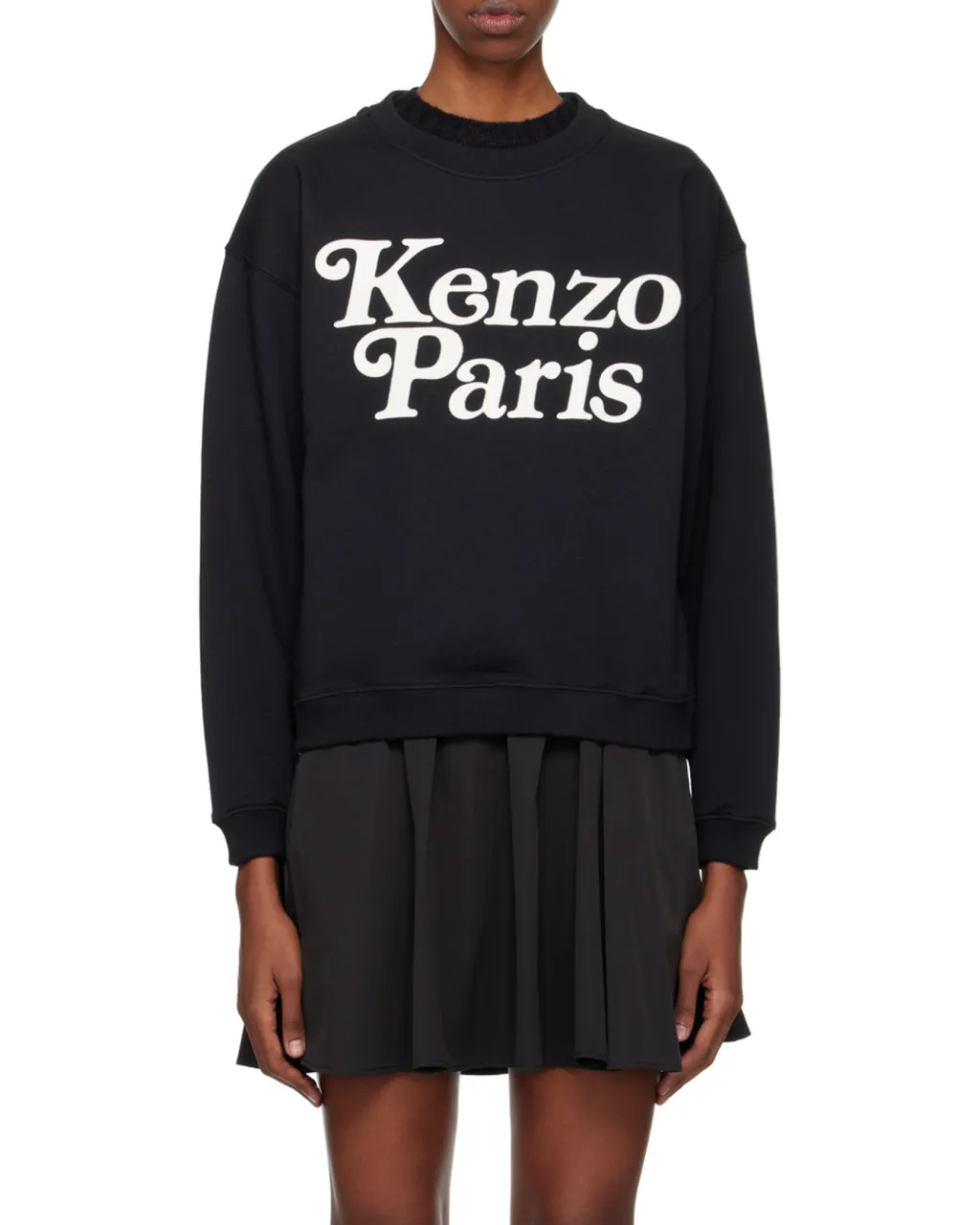 Verdy Flocked-Logo Crewneck Sweatshirt