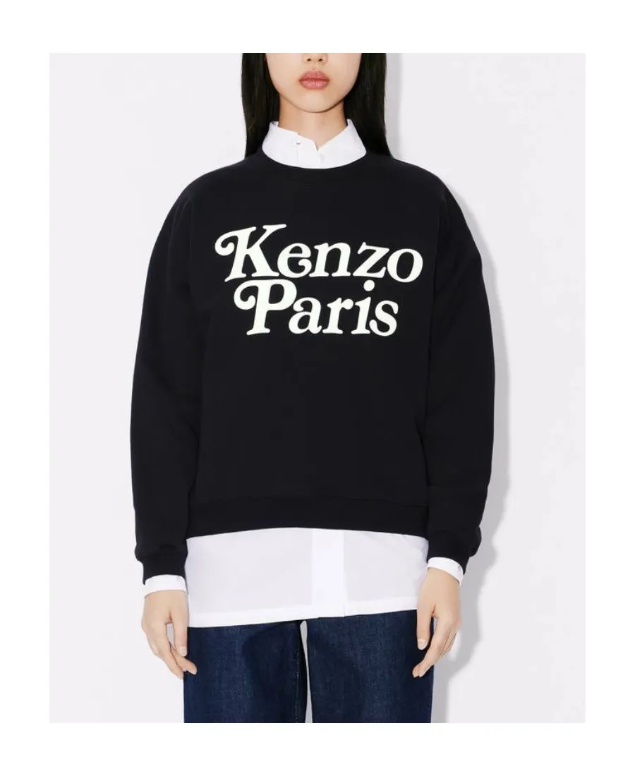 Verdy Flocked-Logo Crewneck Sweatshirt