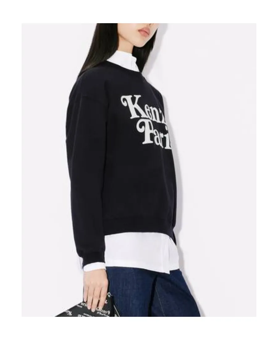 Verdy Flocked-Logo Crewneck Sweatshirt