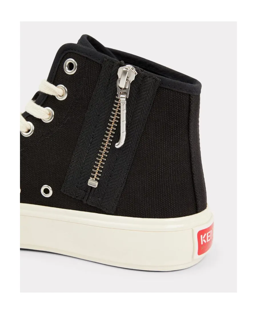 Boke Flower Motif High-Top Sneakers