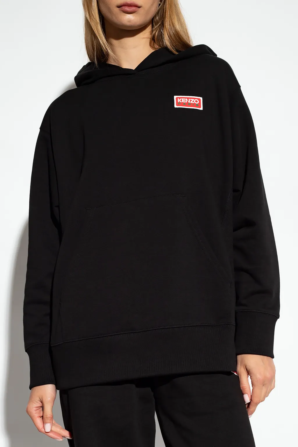 Logo-Embroidered Hoodie