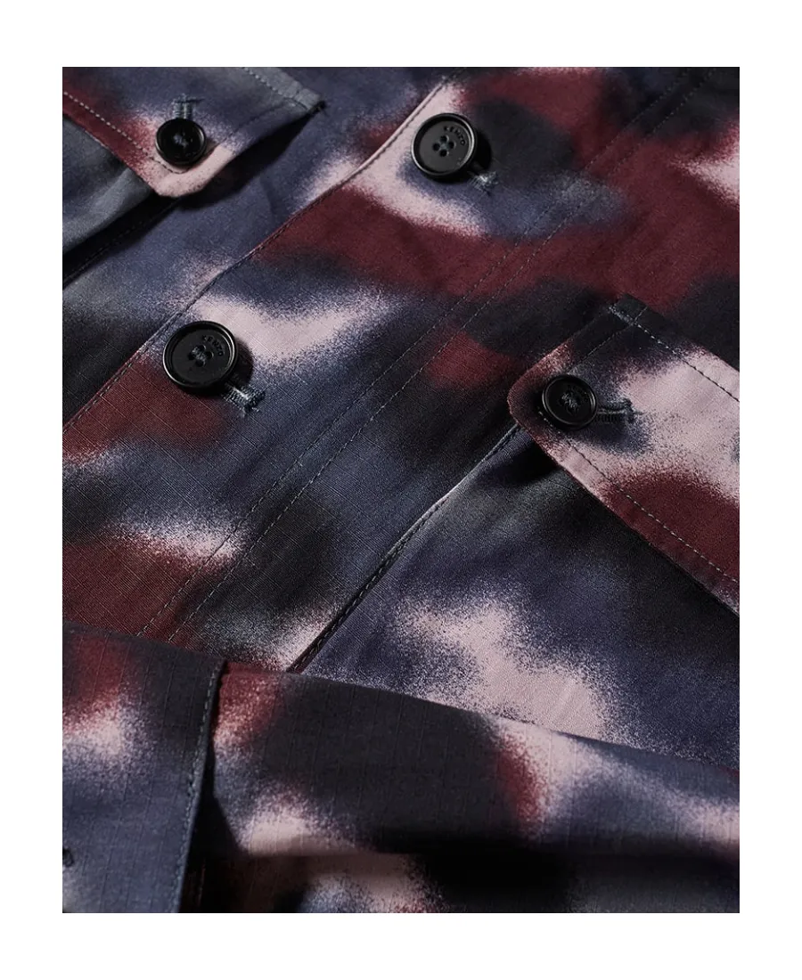 Cloud Camo Printed Jacket
