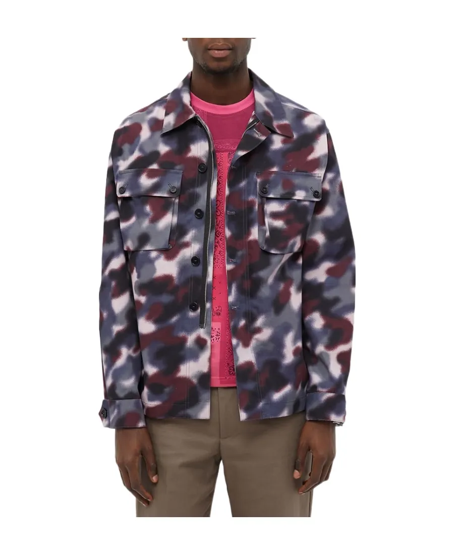 Cloud Camo Printed Jacket