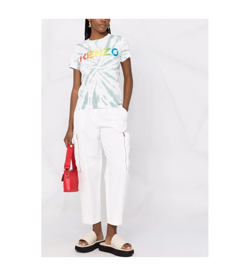 Tie-Dyed Crewneck T-Shirt