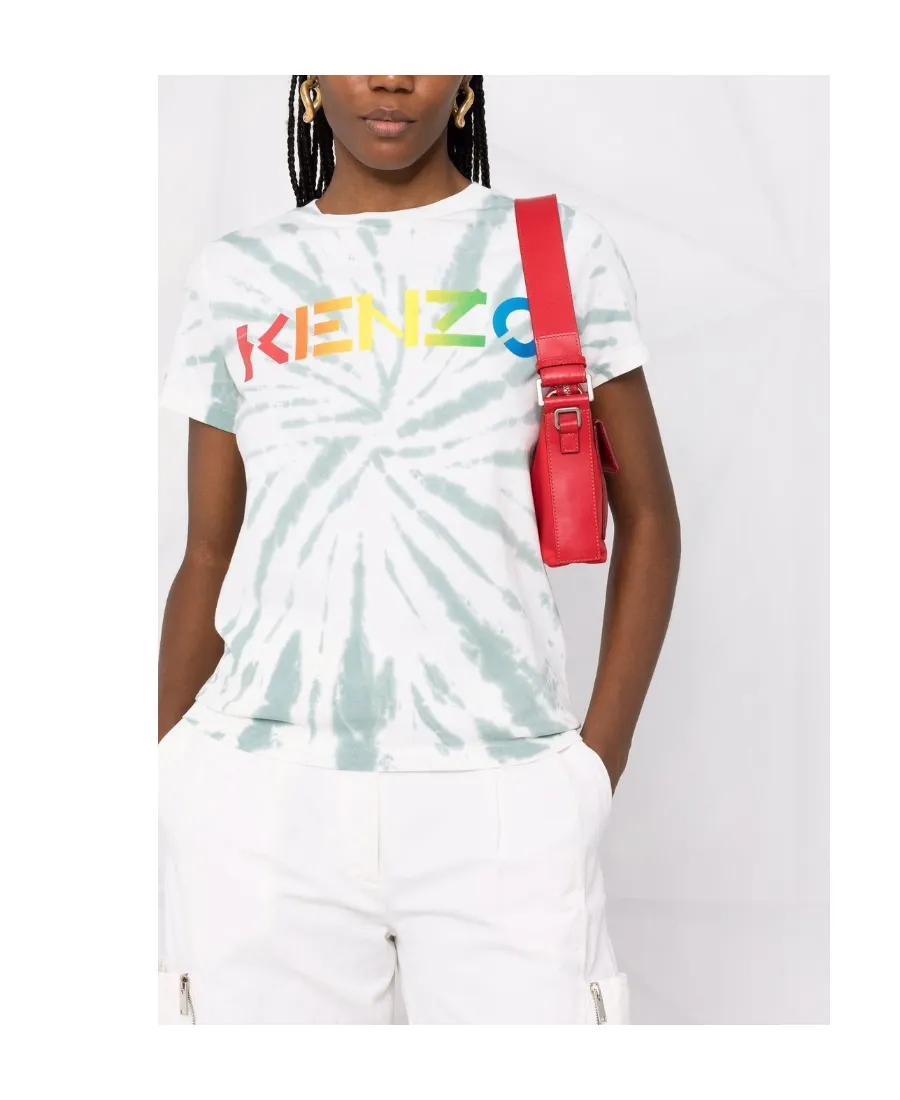 Tie-Dyed Crewneck T-Shirt