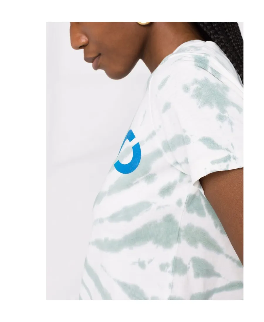 Tie-Dyed Crewneck T-Shirt