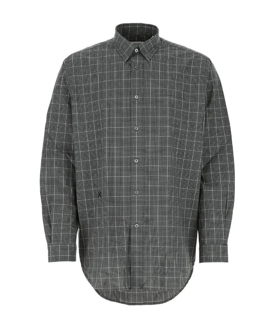 Embroidered-Logo Shirt