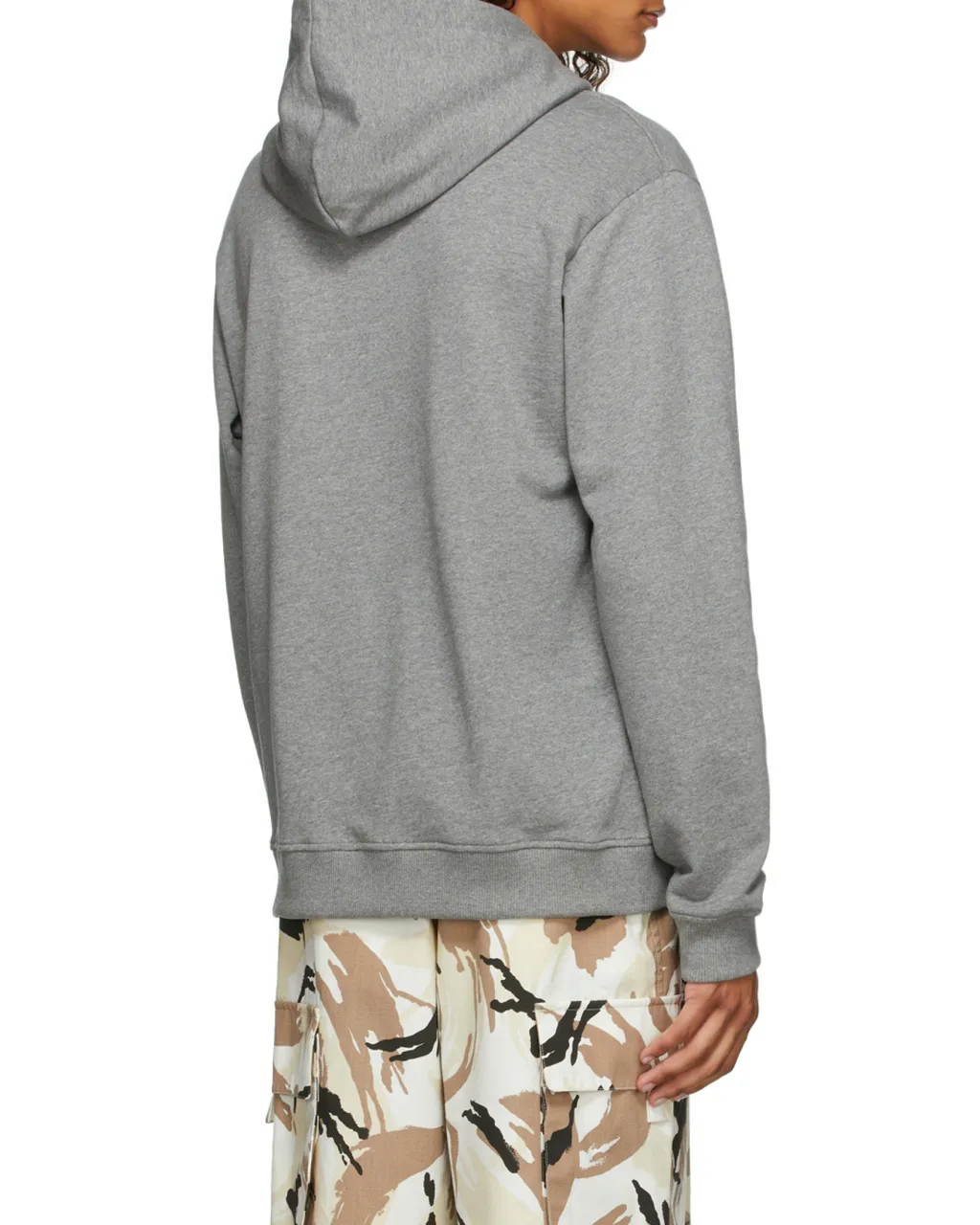 Tiger Embroidered Relaxed Hoodie
