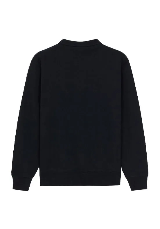 Tiger-Embroidered Crewneck Sweatshirt