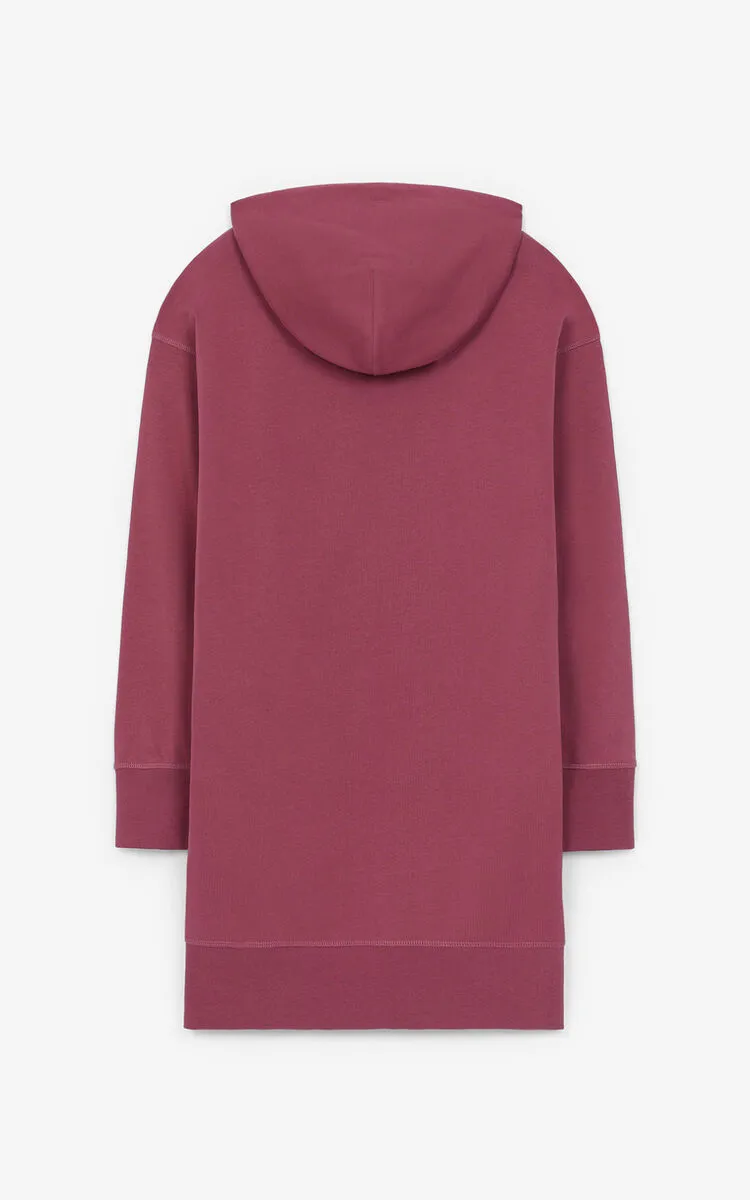 Logo Drawstring Sweatshirt Dress