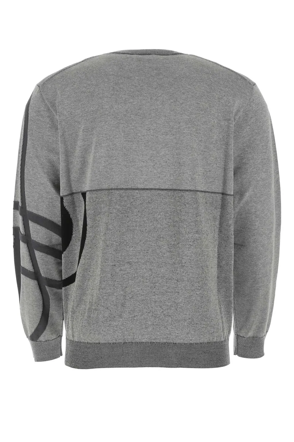 Tiger Printed Round Neck Sweater