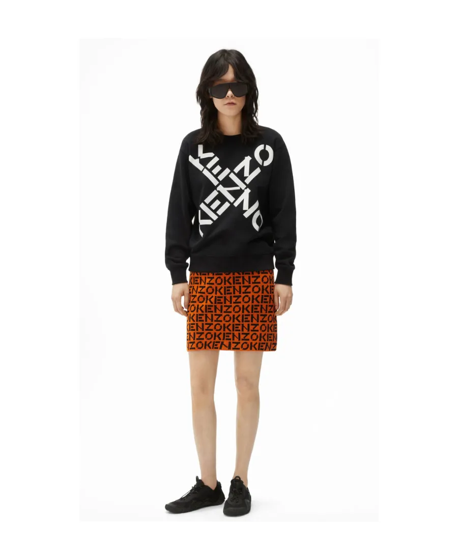 Logo Printed Crewneck Sweatshirt