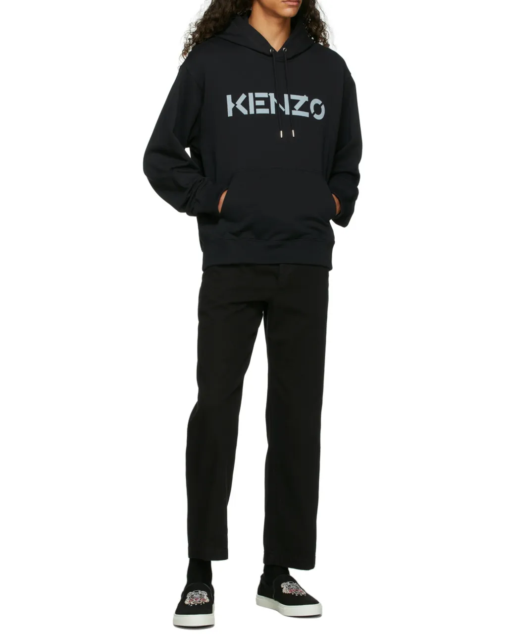 Logo Print Hooded Sweatshirt