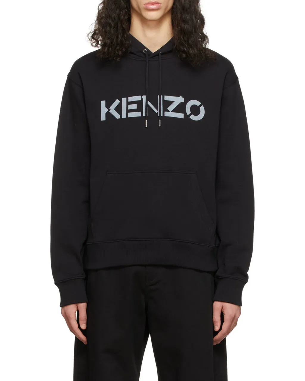 Logo Print Hooded Sweatshirt