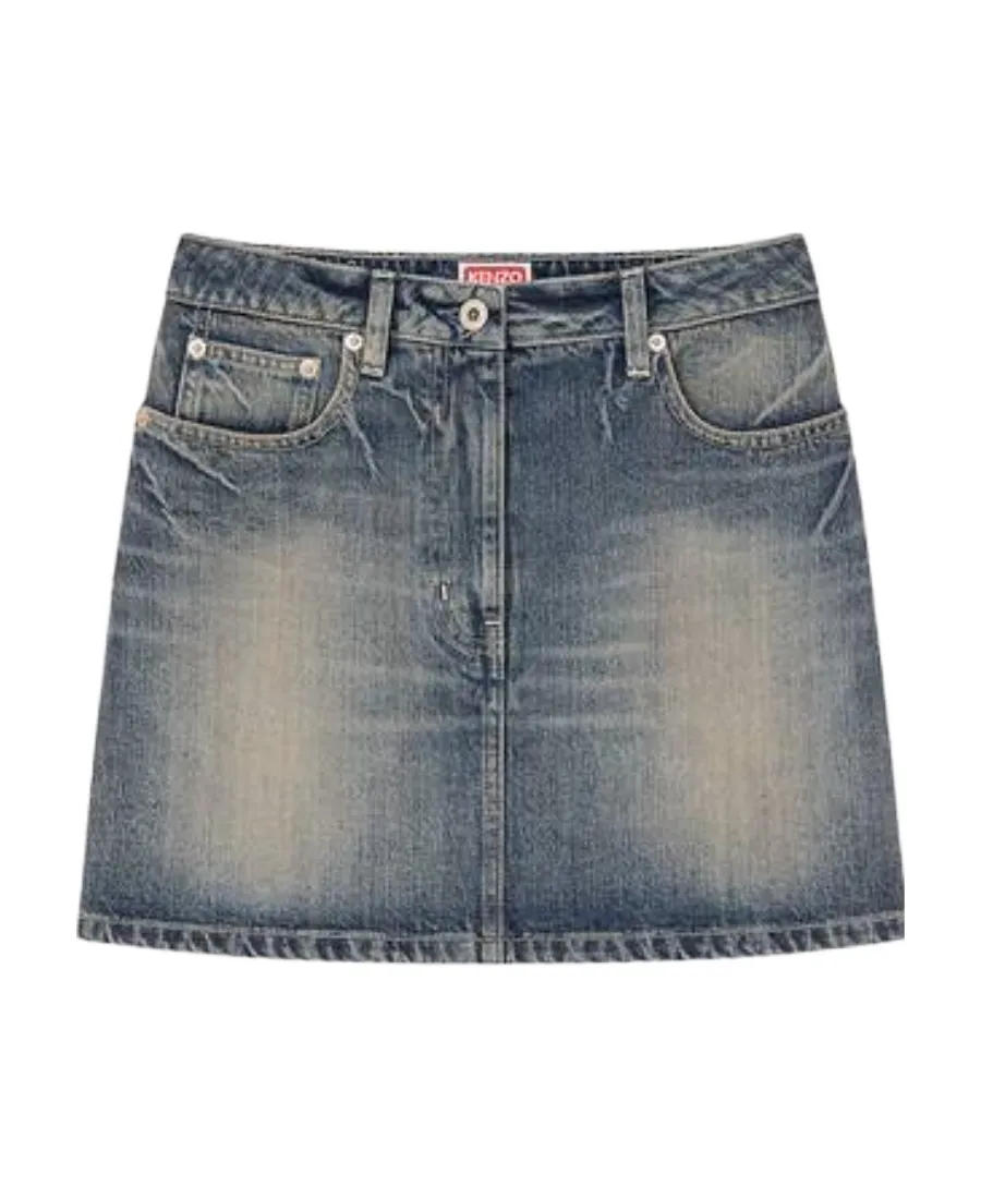Japanese Denim Mini Skirt