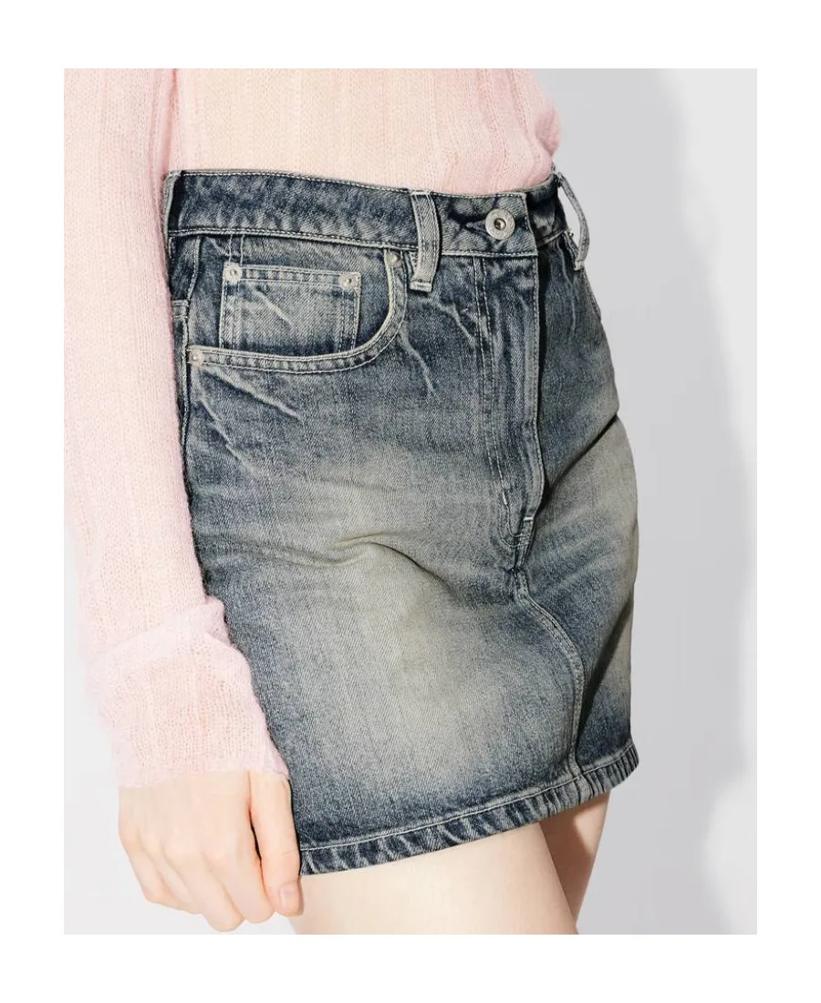 Japanese Denim Mini Skirt