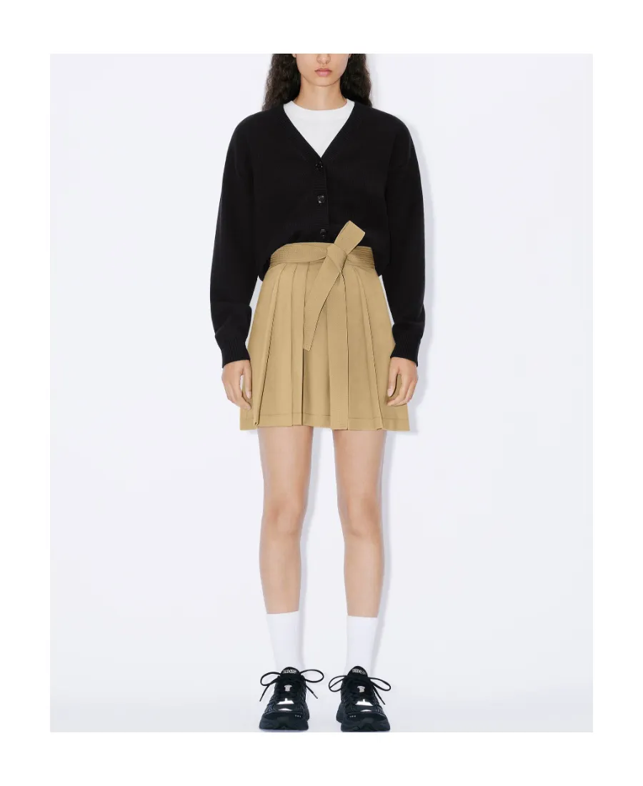 Pleated Mini Skirt