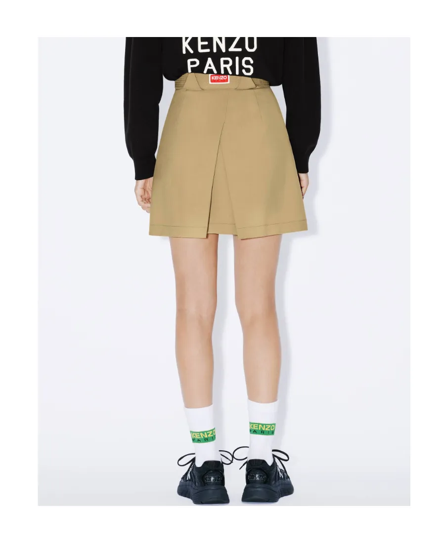 Pleated Mini Skirt