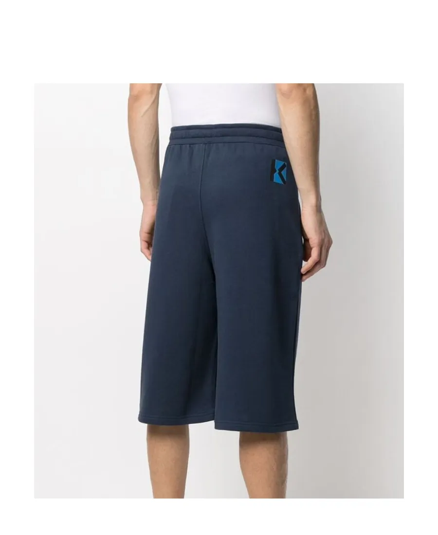 Little X Logo Print Oversized Shorts