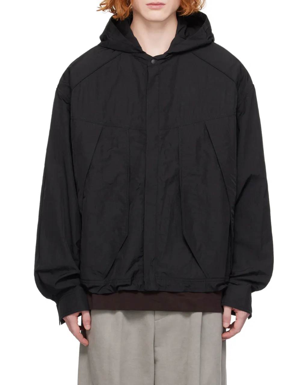 Hooded Long-Sleeved Casual Jacket