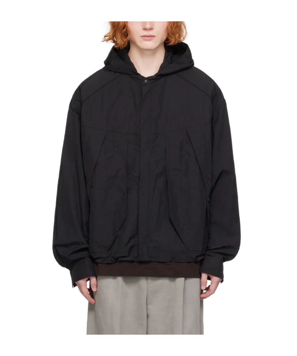 Hooded Long-Sleeved Casual Jacket