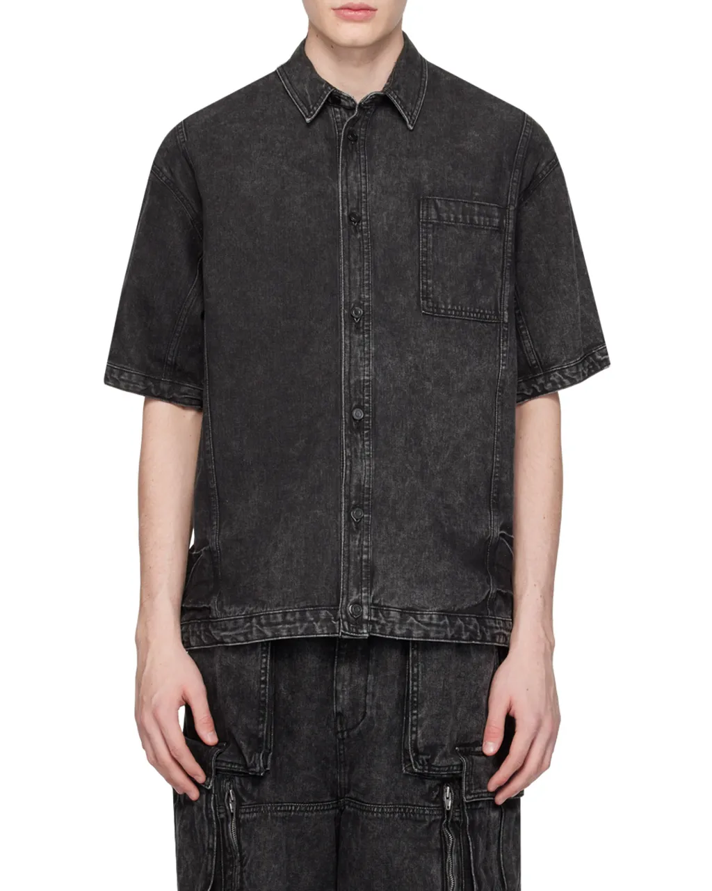 Cotton Denim Shirt