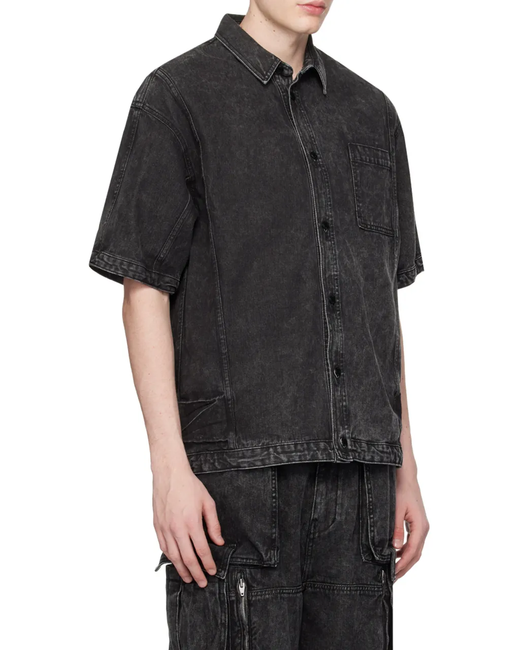Cotton Denim Shirt