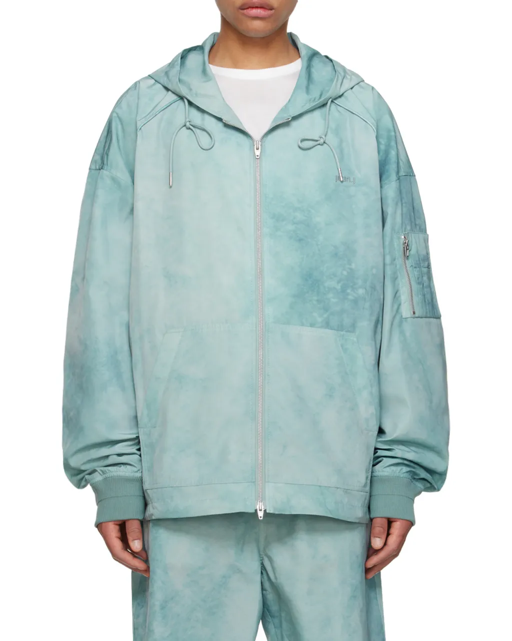 Tie-Dye Hooded Jacket