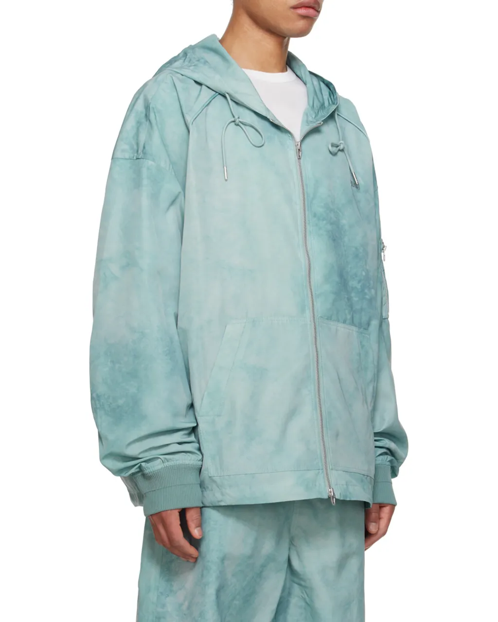 Tie-Dye Hooded Jacket