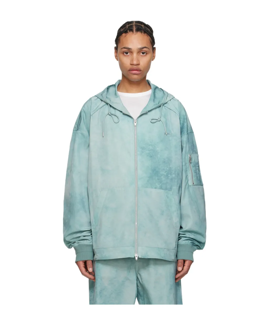 Tie-Dye Hooded Jacket