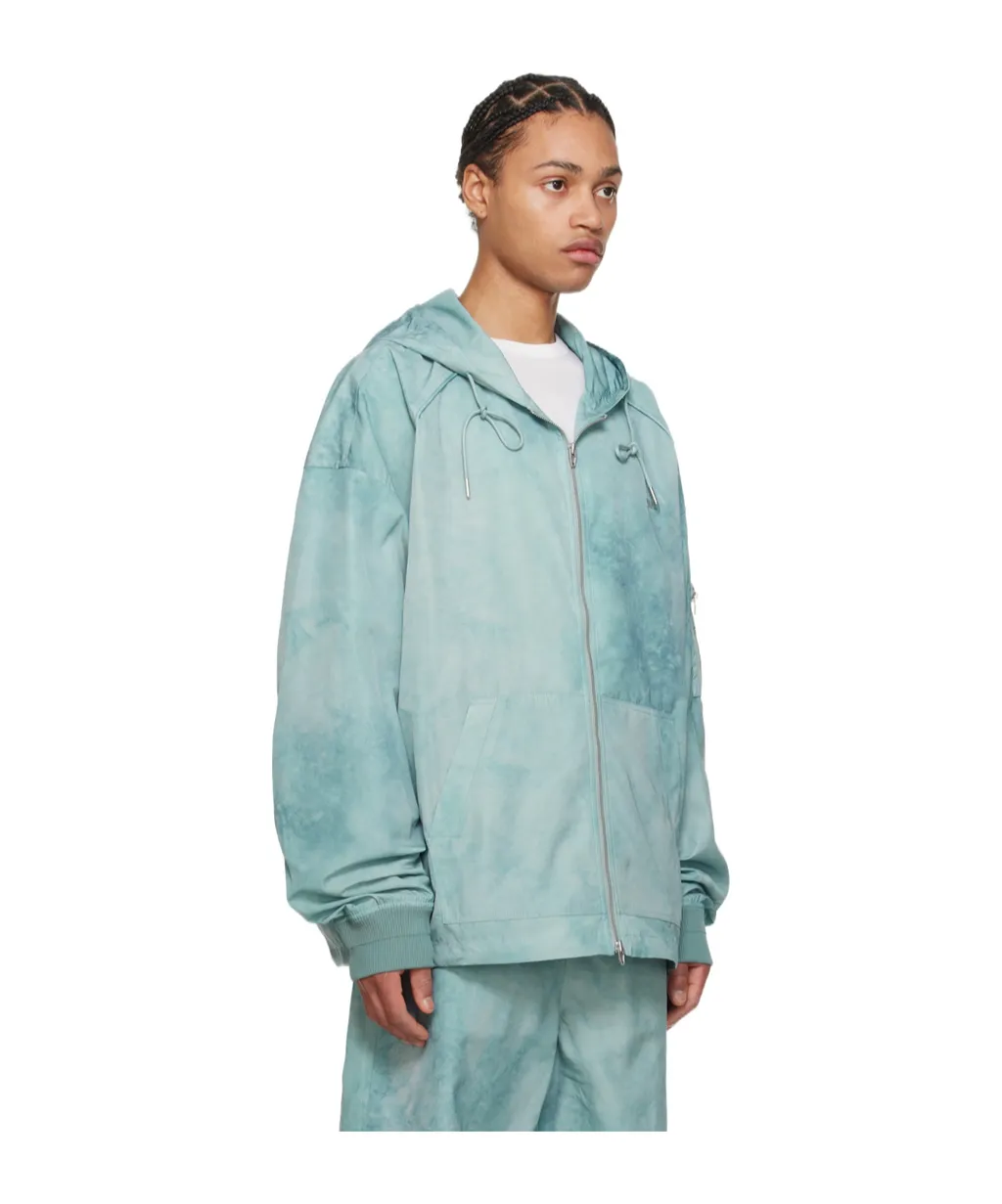 Tie-Dye Hooded Jacket