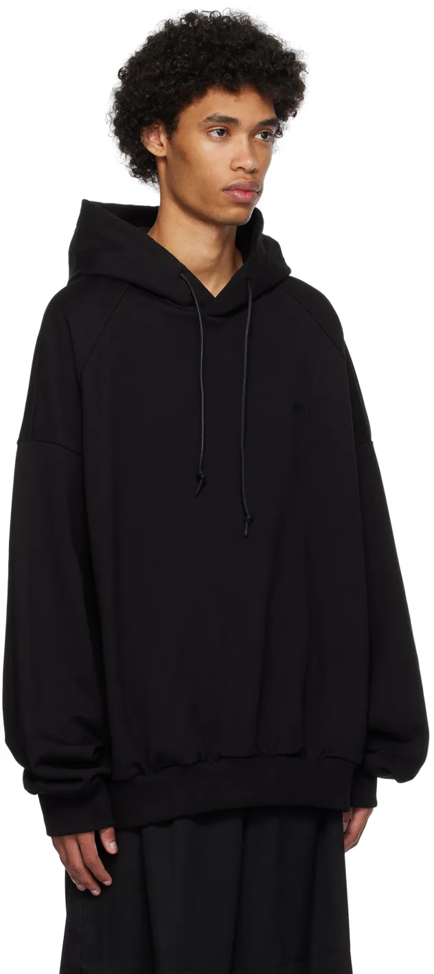 Drawstring Cotton Hoodie