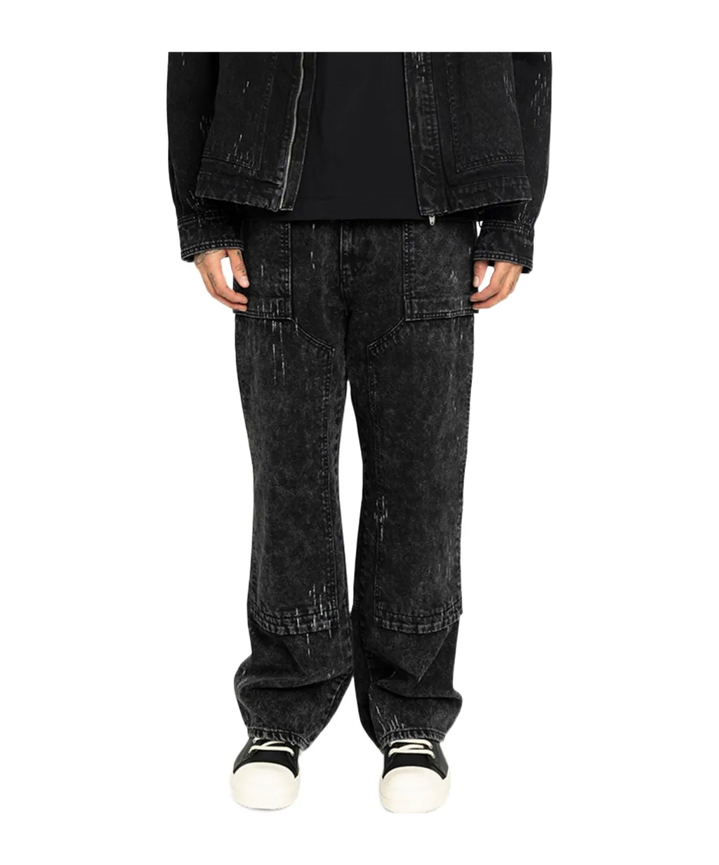 Belt Ring Denim Trousers