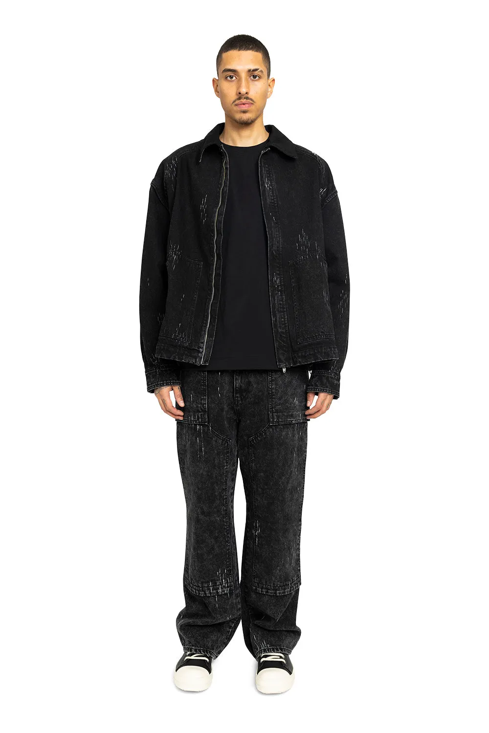 Belt Ring Denim Trousers