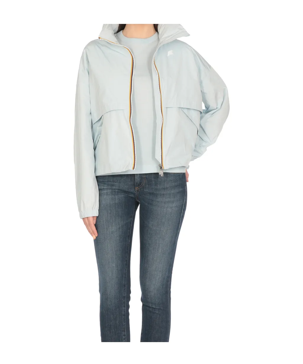 Zip-Up Windbreaker Jacket