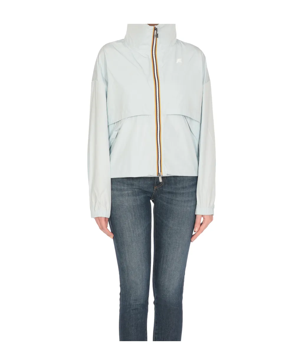 Zip-Up Windbreaker Jacket