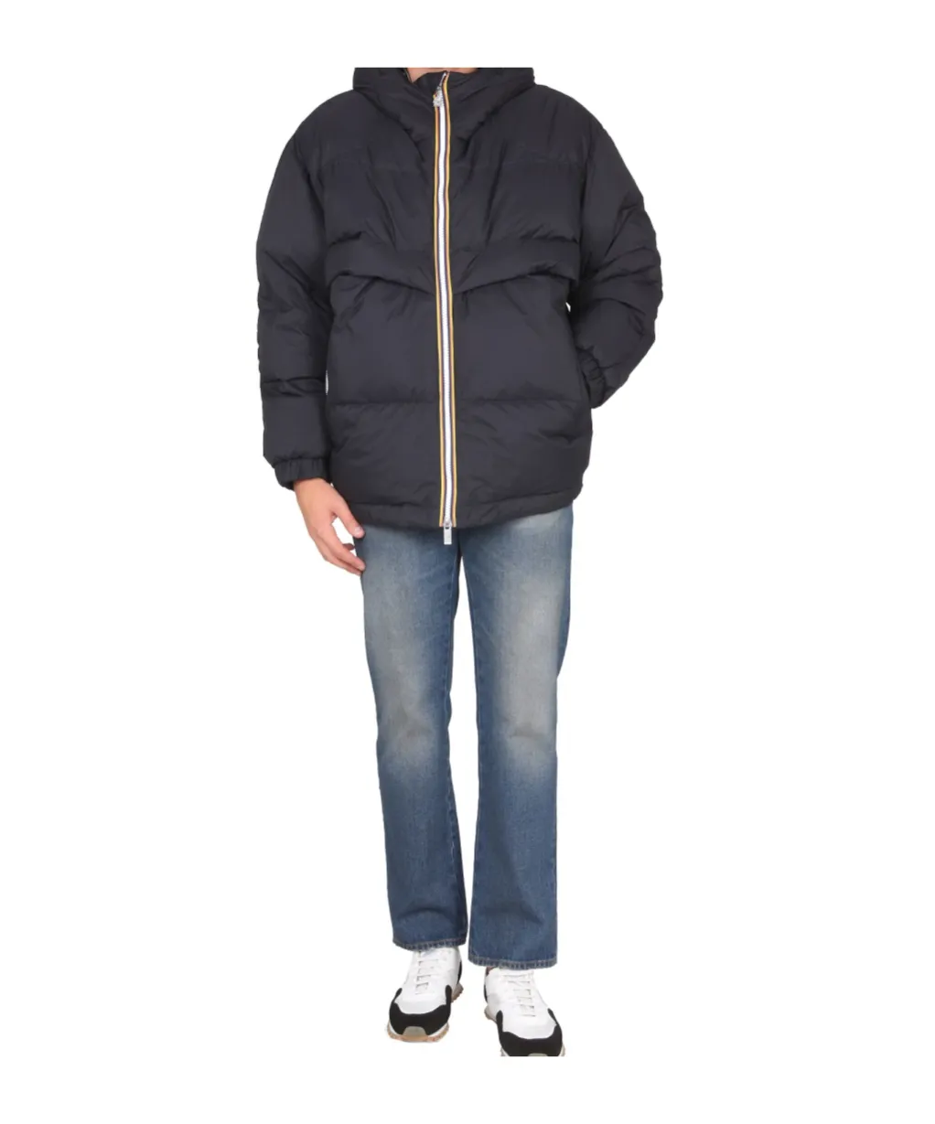 Zipped Long Sleeved Padded Coat