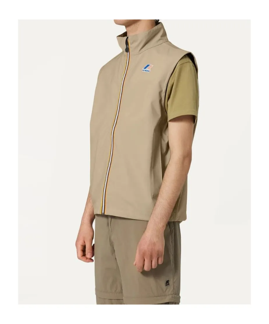 Stand Collar Casual Vest