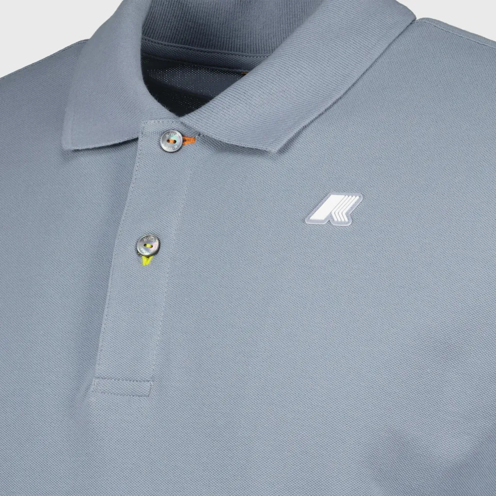 Logo Patch Short-Sleeved Polo Shirt