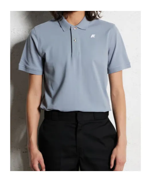 Logo Patch Short-Sleeved Polo Shirt
