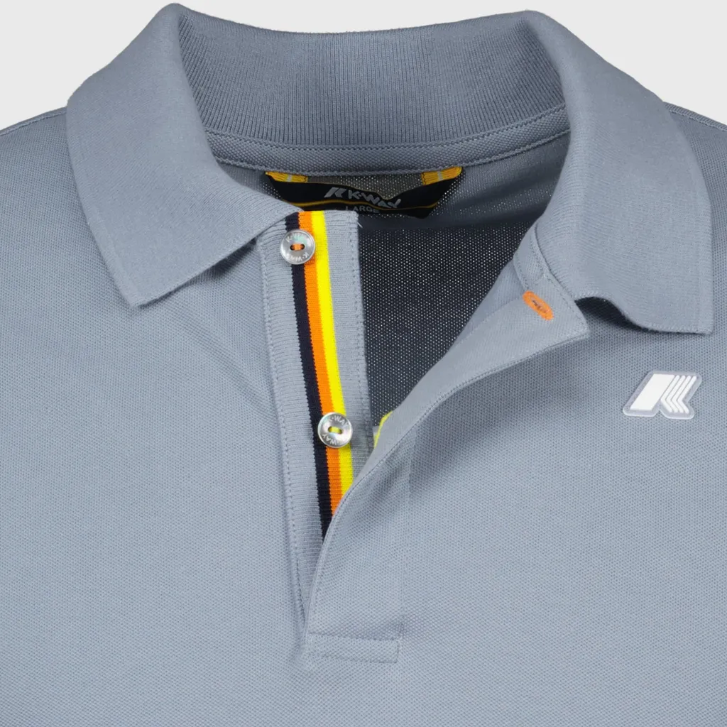 Logo Patch Short-Sleeved Polo Shirt