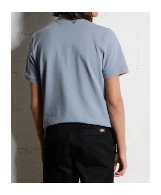 Logo Patch Short-Sleeved Polo Shirt