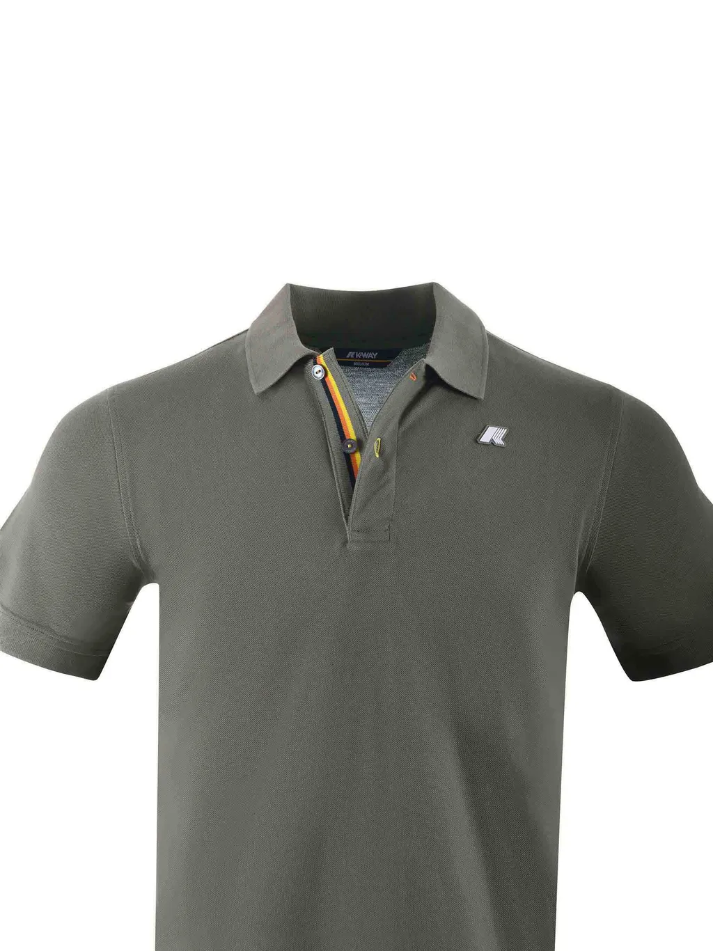 Logo Patch Short-Sleeved Polo Shirt