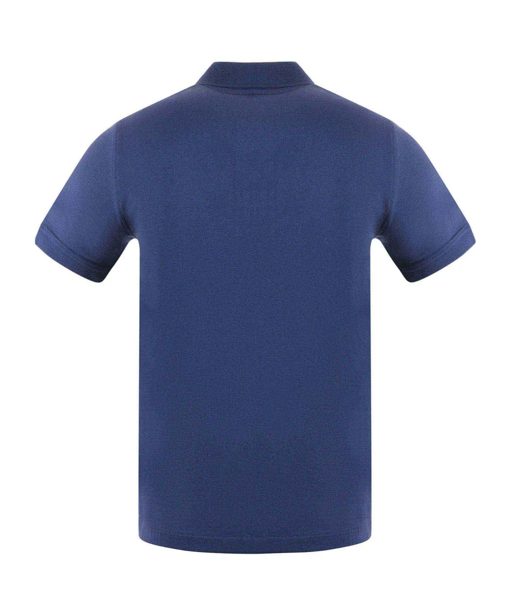 Logo Patch Short-Sleeved Polo Shirt