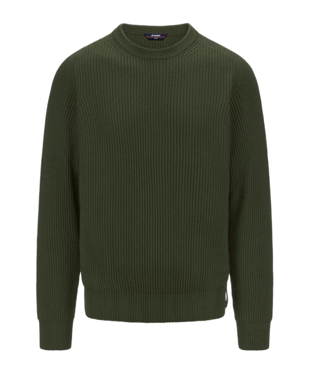 Long-Sleeved Knitted Sweater